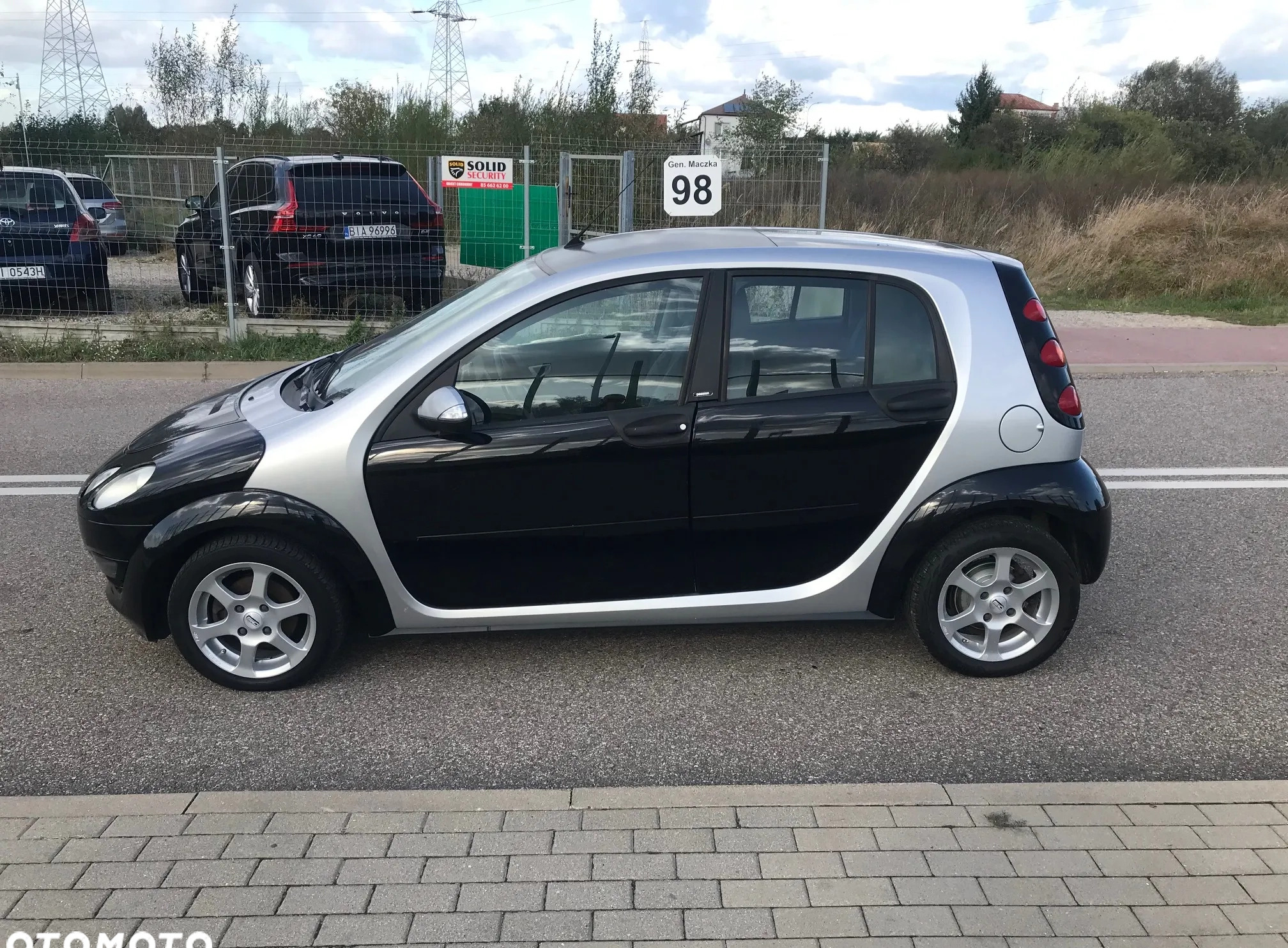 Smart Forfour cena 12900 przebieg: 146000, rok produkcji 2005 z Białystok małe 46